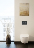 Geberit Icon rimfree toiletskl, hvid clean glasur